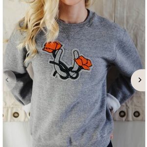 CARLEEN “Lucky” sweatshirt size small VINTAGE